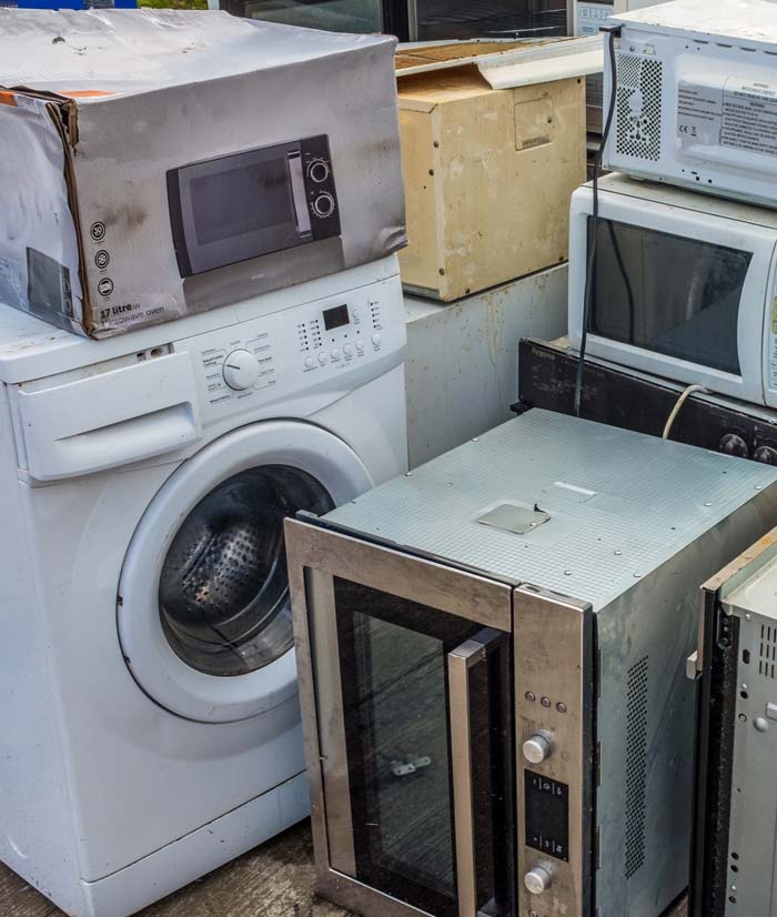 Disposal of home appliances